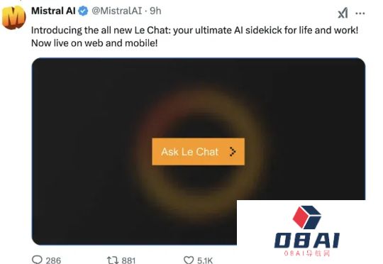 免费功能卷翻付费版ChatGPT，欧洲AI新贵叫板OpenAI