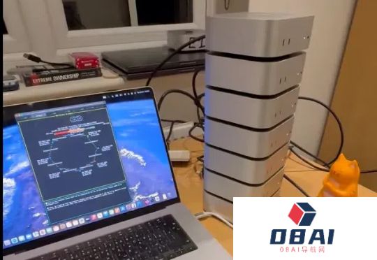 最壕DeepSeek玩家8台Mac跑R1，10万+元凑496GB显存才能跑4bit量化版